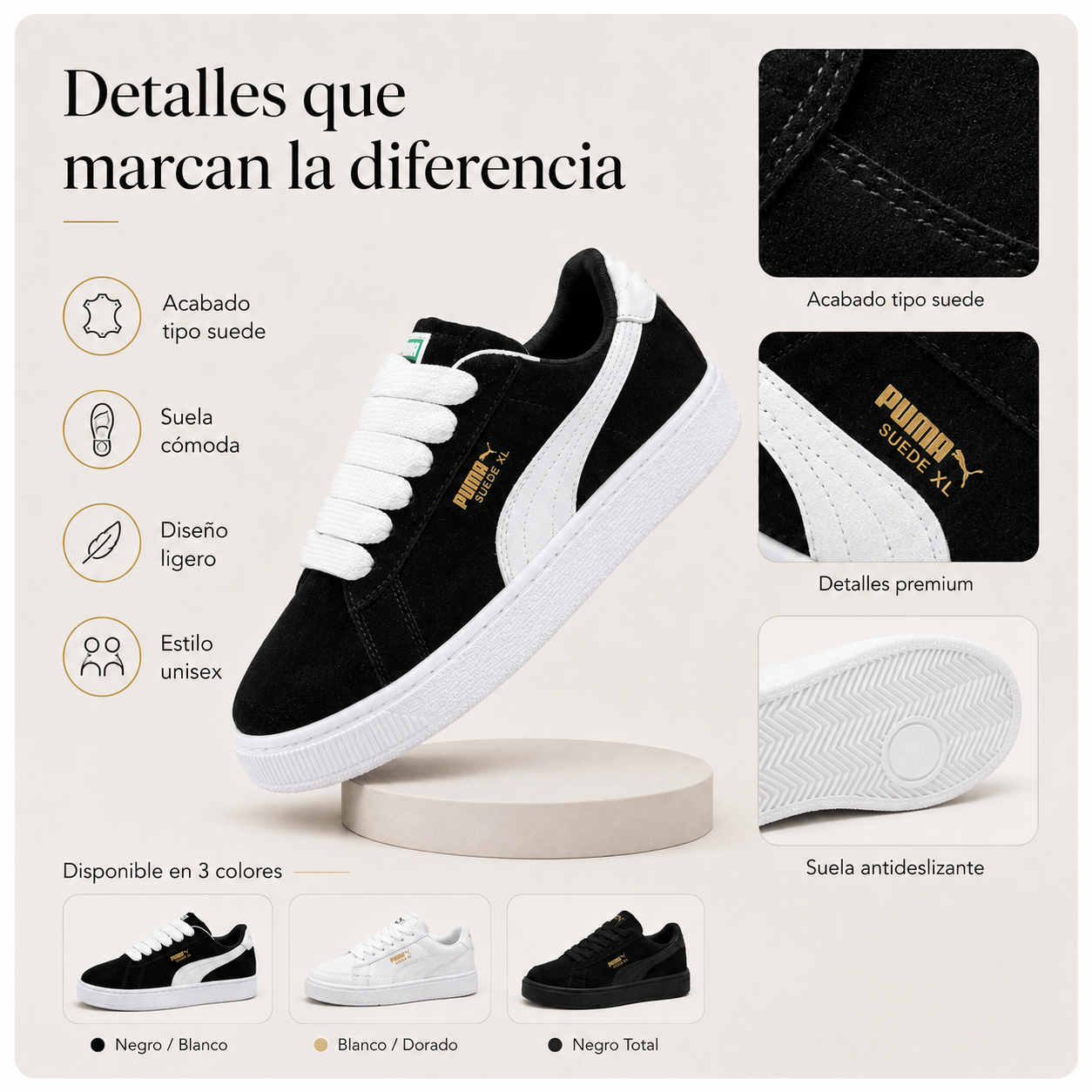Tenis Urban Suede Unisex